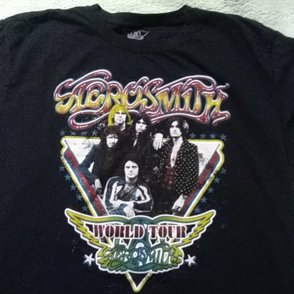 Aerosmith World Tour t-shirt unisex